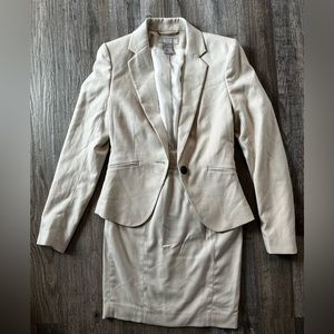 H&M suit with pencil skirt